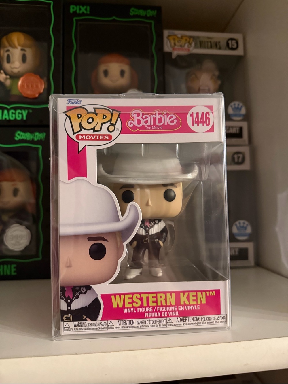Funko Barbie Western Ken™ Vinyl Figure - White & Pink Box Accents